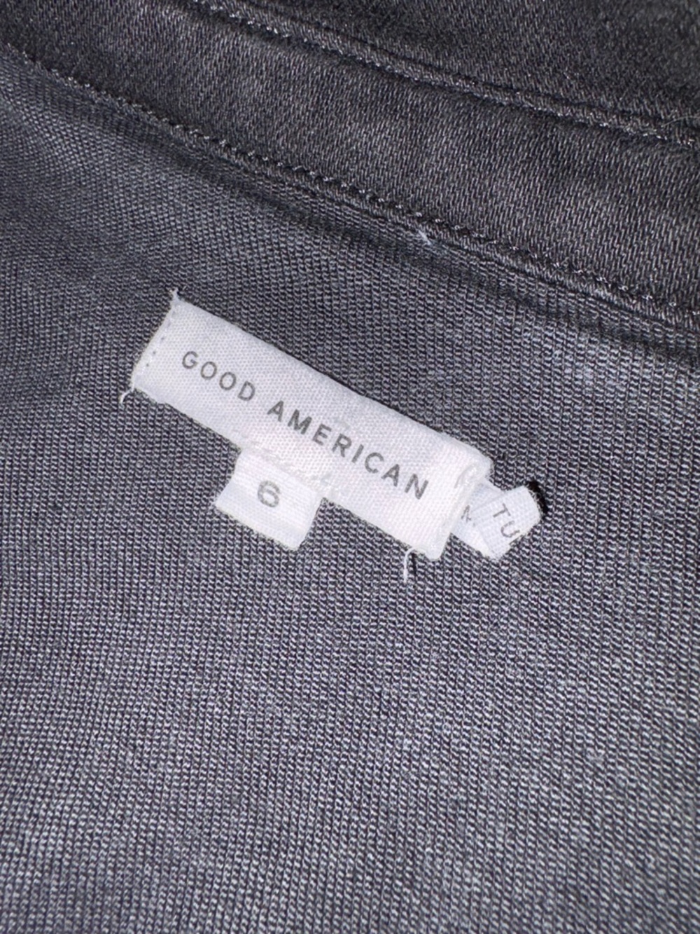 Good American Black Short-Sleeve Utility Jumpsuit - Picture 7 of 7